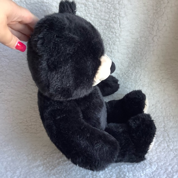 Build A Bear Retired Dimples 17 inches Black Bear Stuffed Animal Plush Toy - Picture 2 of 9